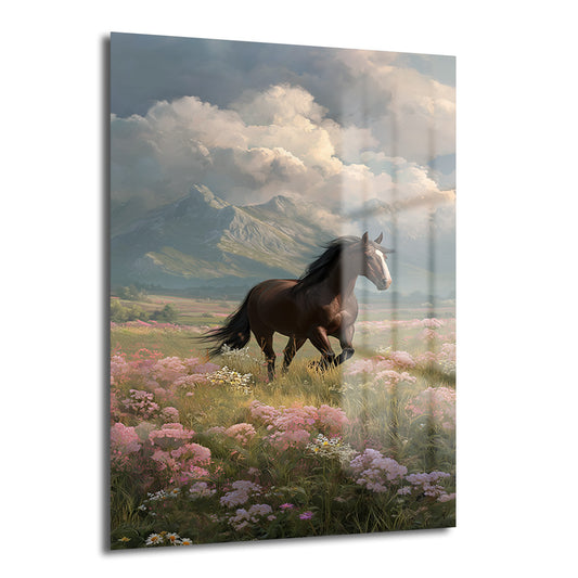 DEKORATİF DİKEY CAM TABLO - TT3464