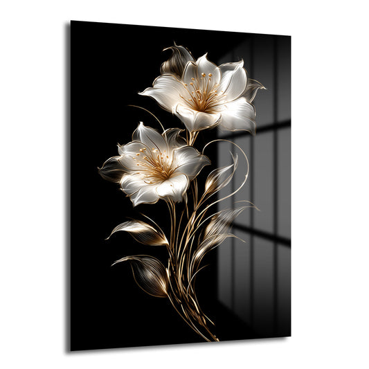 DEKORATİF DİKEY CAM TABLO - TT3409