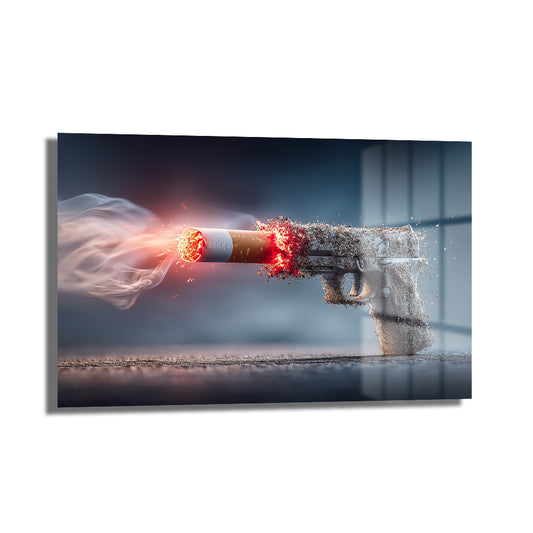 DEKORATİF YATAY CAM TABLO - TT3204