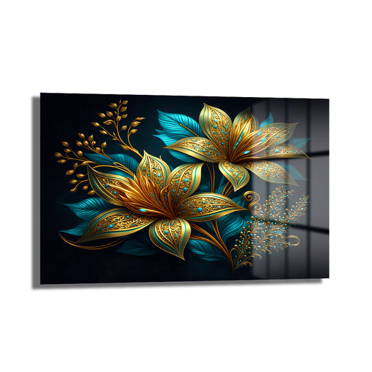 DEKORATİF YATAY CAM TABLO - TT3225