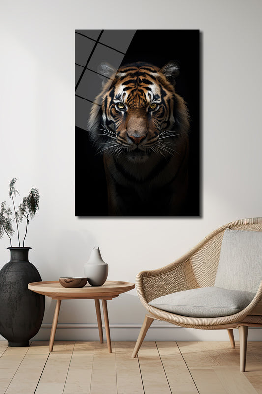 DEKORATİF DİKEY CAM TABLO - TT0189