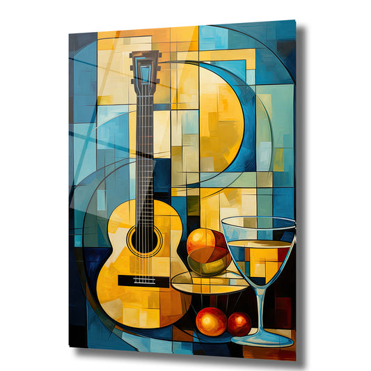 DEKORATİF DİKEY CAM TABLO - TT0101