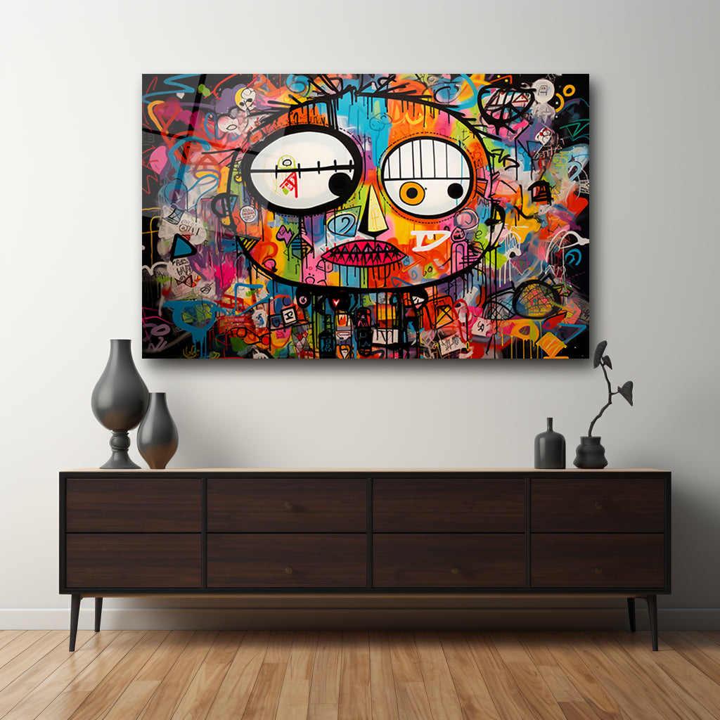 DEKORATİF YATAY CAM TABLO - TT0014