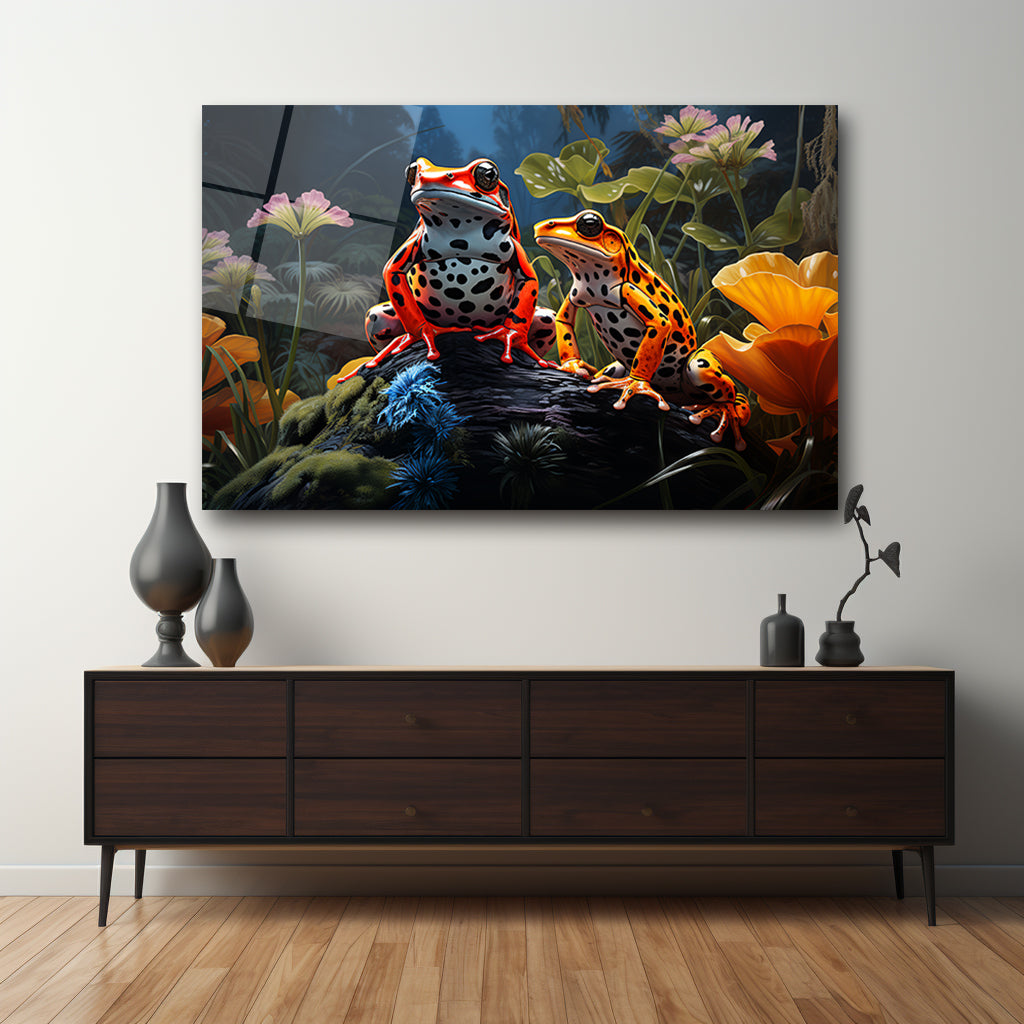 DEKORATİF YATAY CAM TABLO - TT0016