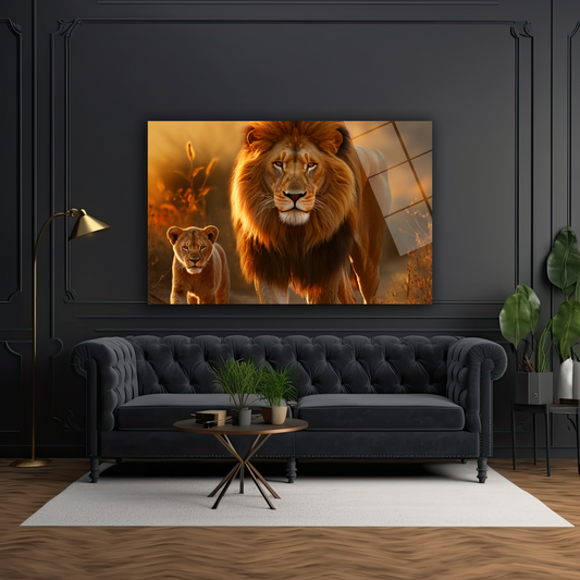 DEKORATİF YATAY CAM TABLO - TT0160