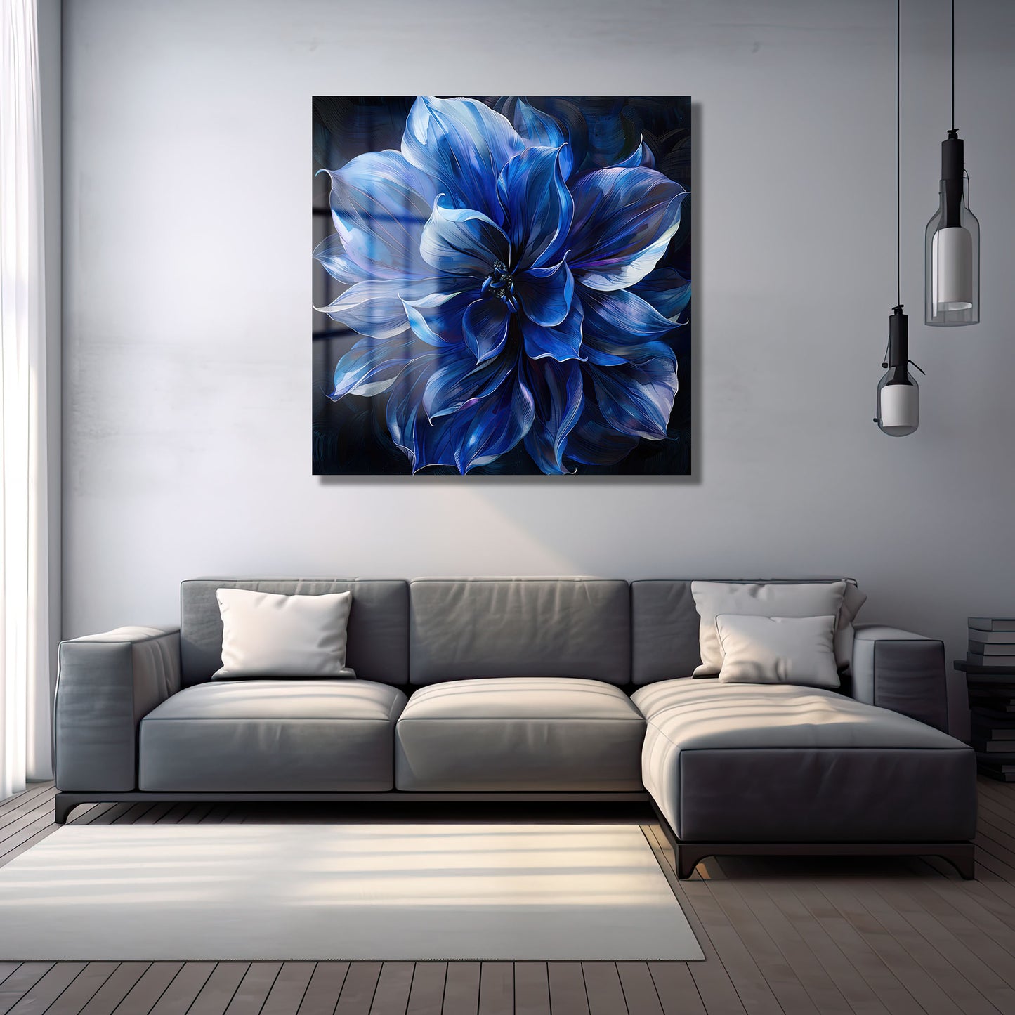 DEKORATİF KARE CAM TABLO - TT0930