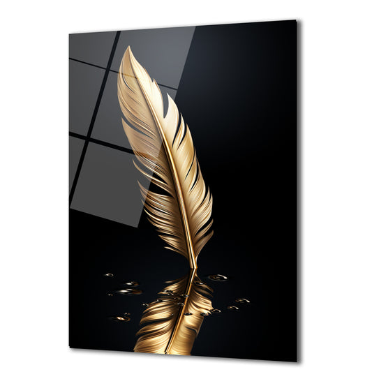 DEKORATİF DİKEY CAM TABLO - TT0093