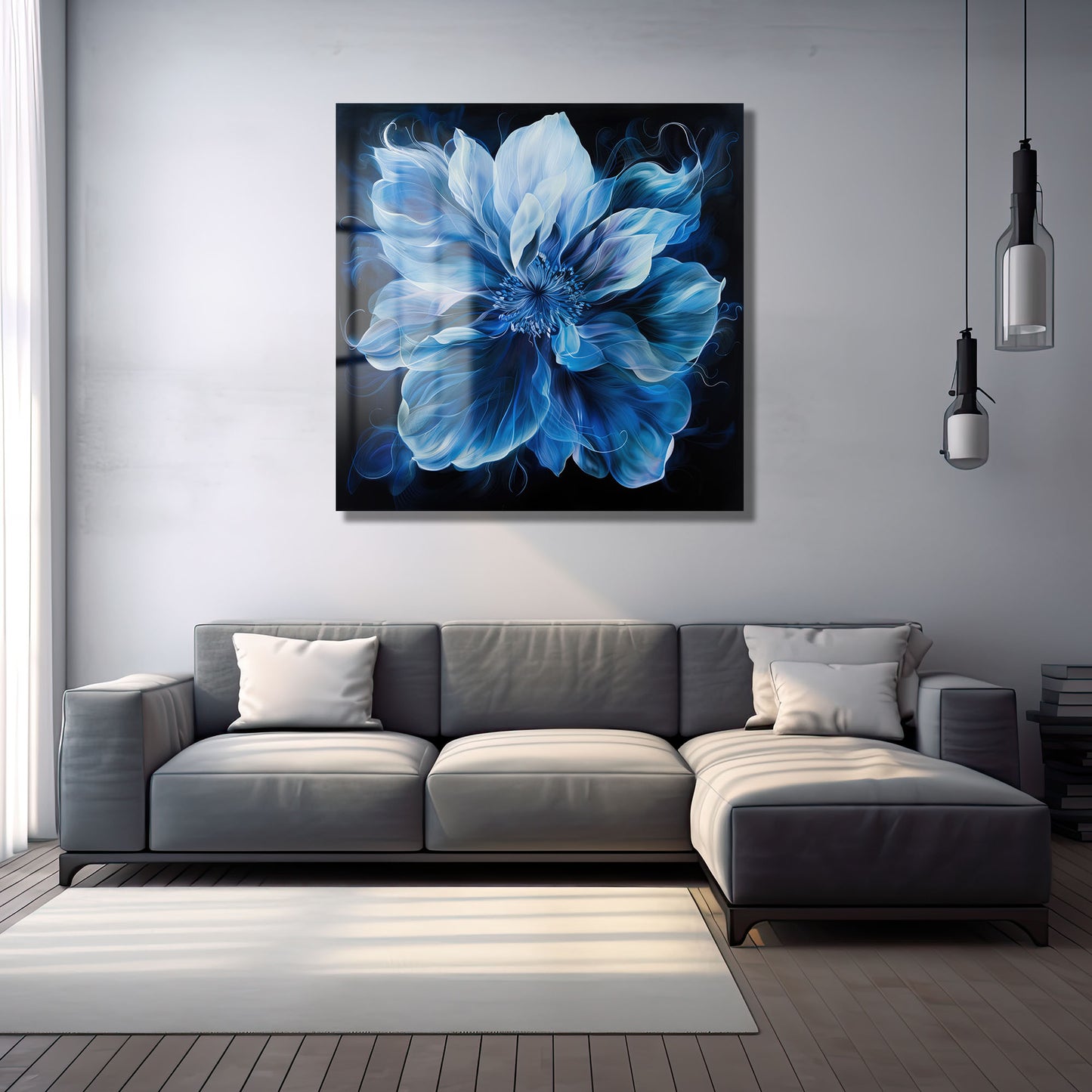 DEKORATİF KARE CAM TABLO - TT0919