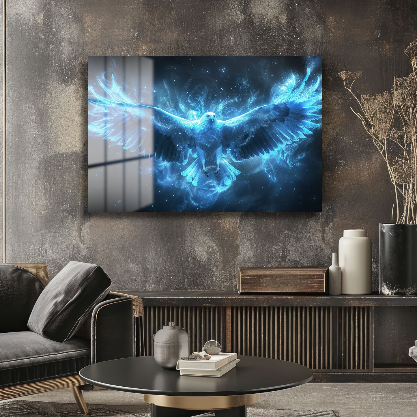 DEKORATİF YATAY CAM TABLO - TT1289