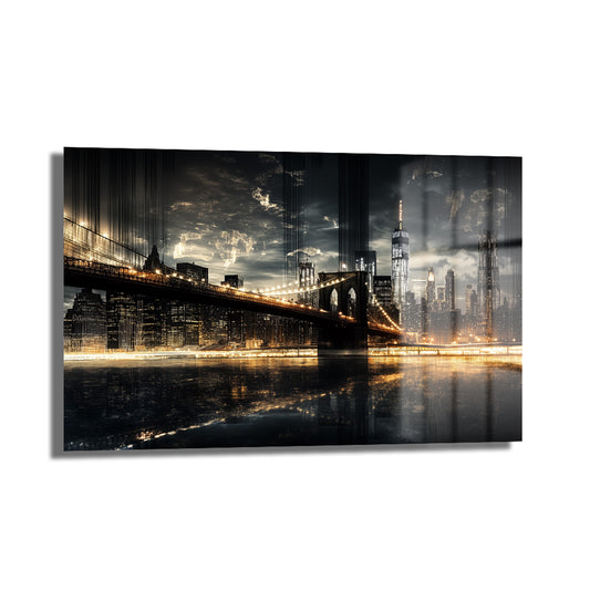 DEKORATİF YATAY CAM TABLO - TT2132