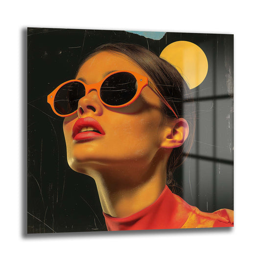 DEKORATİF KARE CAM TABLO - TT0806