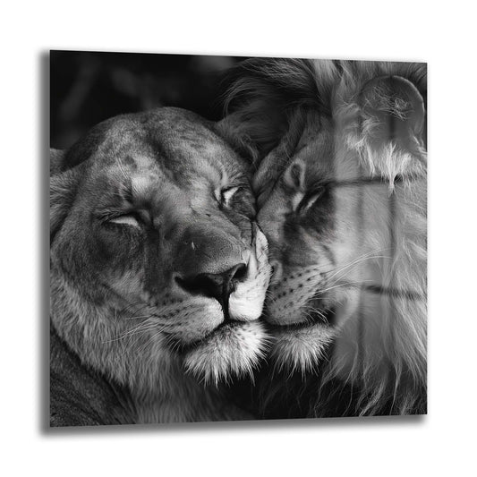 DEKORATİF KARE CAM TABLO - TT0737