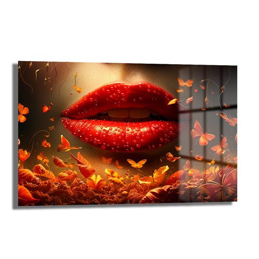 DEKORATİF YATAY CAM TABLO - TT1342