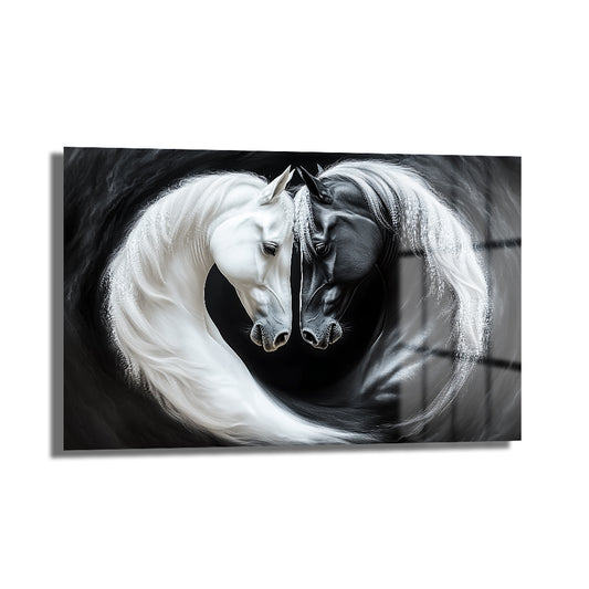 DEKORATİF YATAY CAM TABLO - TT1987