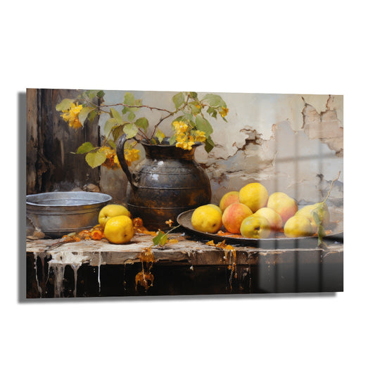 DEKORATİF YATAY CAM TABLO - TT0594