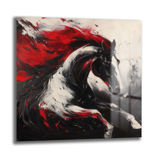 DEKORATİF KARE CAM TABLO - TT0767