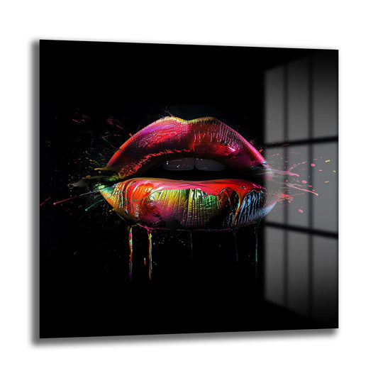 DEKORATİF KARE CAM TABLO - TT1042