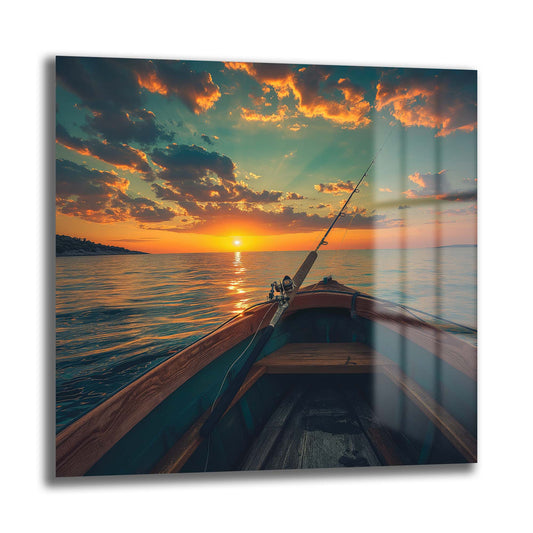 DEKORATİF KARE CAM TABLO - TT0801