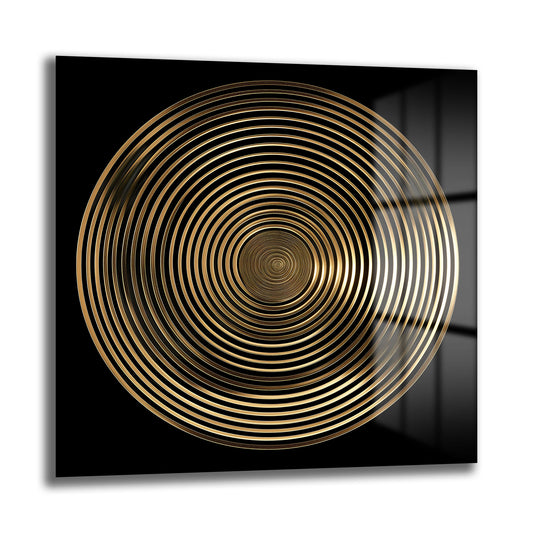 DEKORATİF KARE CAM TABLO - TT1080