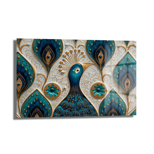 DEKORATİF YATAY CAM TABLO - TT3105