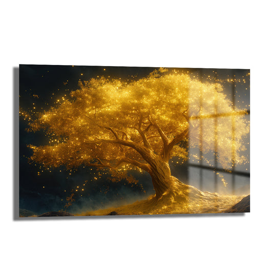 DEKORATİF YATAY CAM TABLO - TT0566