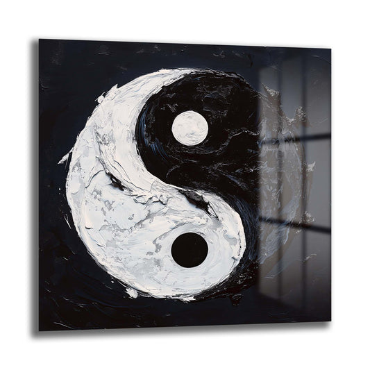 DEKORATİF KARE CAM TABLO - TT0766