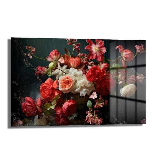 DEKORATİF YATAY CAM TABLO - TT0620