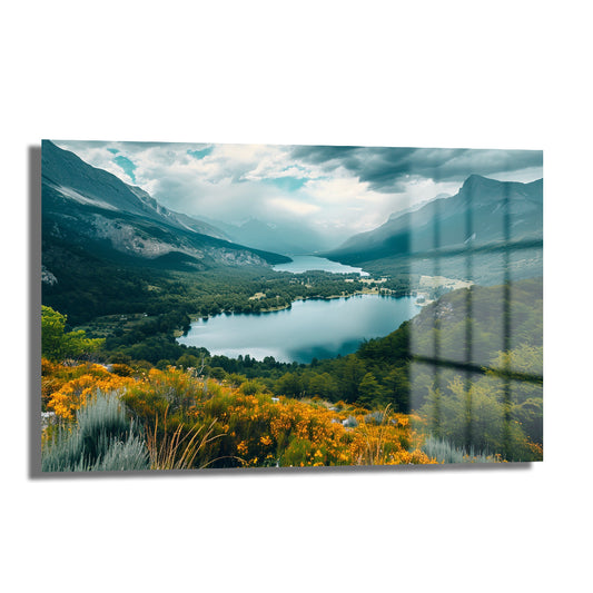 DEKORATİF YATAY CAM TABLO - TT1152