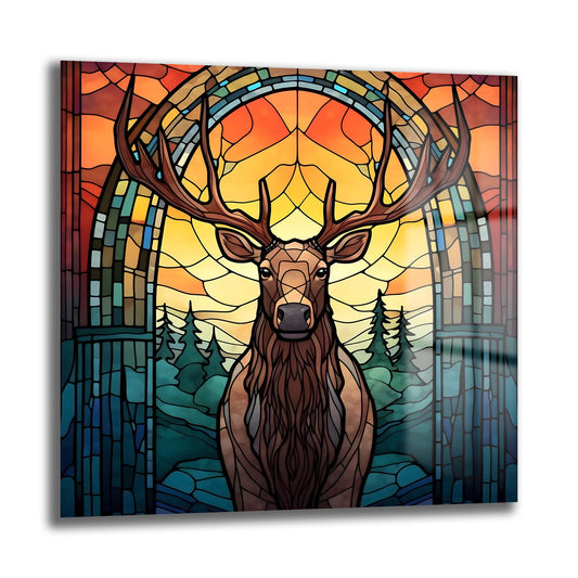 DEKORATİF KARE CAM TABLO - TT0955