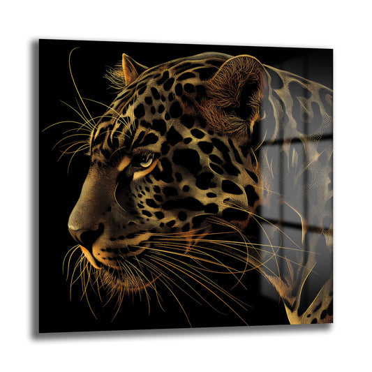 DEKORATİF KARE CAM TABLO - TT0756