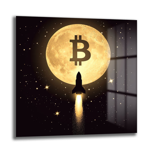 DEKORATİF KARE CAM TABLO - TT1045