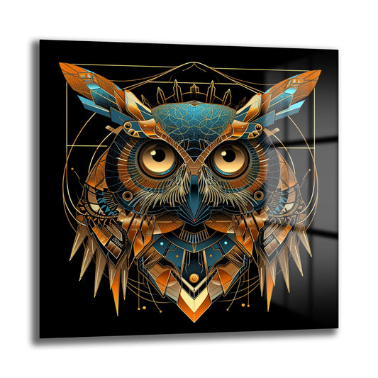 DEKORATİF KARE CAM TABLO - TT1051