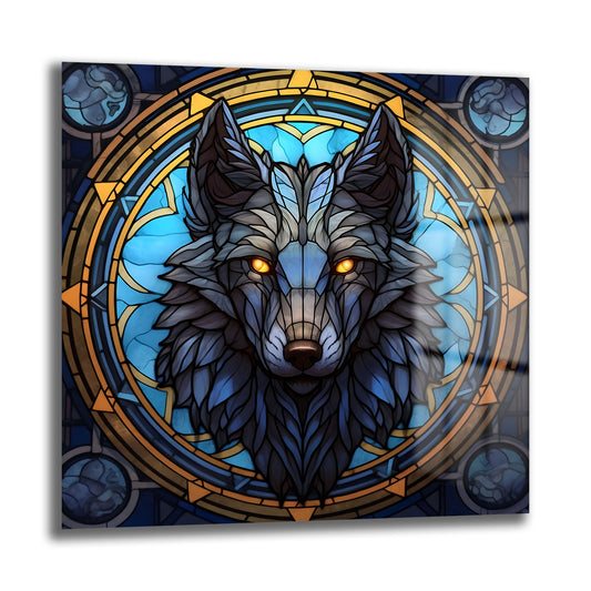 DEKORATİF KARE CAM TABLO - TT0945