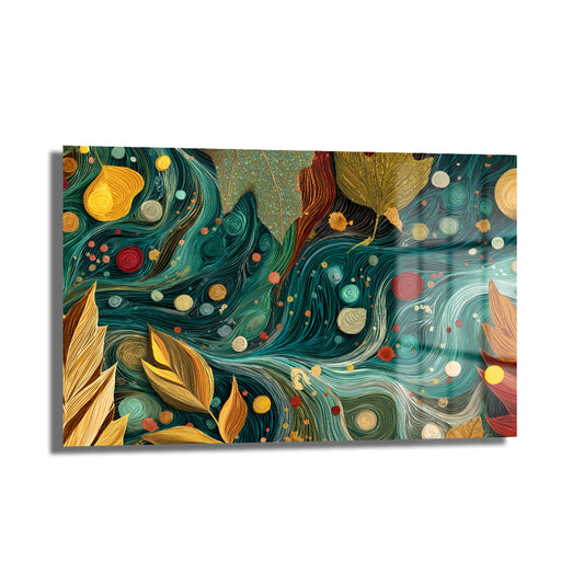 DEKORATİF YATAY CAM TABLO - TT3104