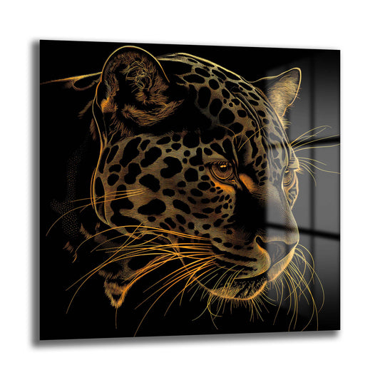 DEKORATİF KARE CAM TABLO - TT0758