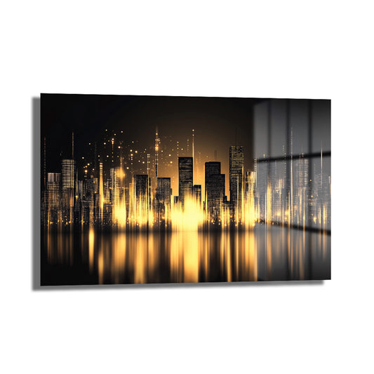 DEKORATİF YATAY CAM TABLO - TT2156