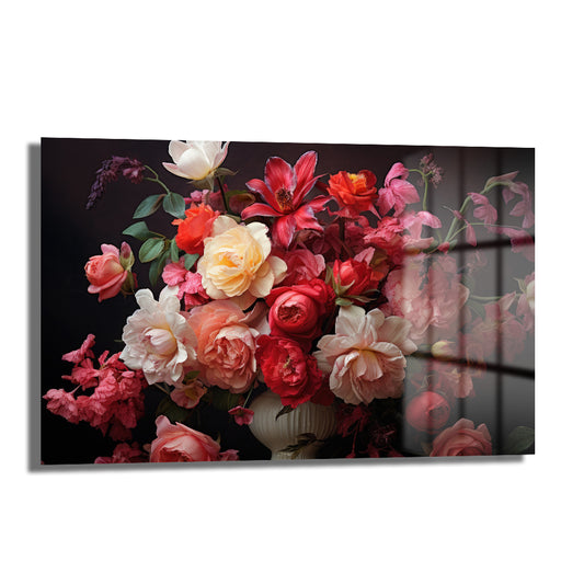 DEKORATİF YATAY CAM TABLO - TT0616