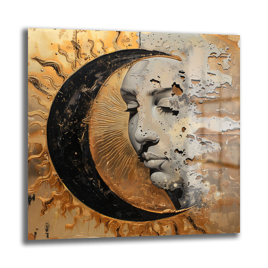 DEKORATİF KARE CAM TABLO - TT0938