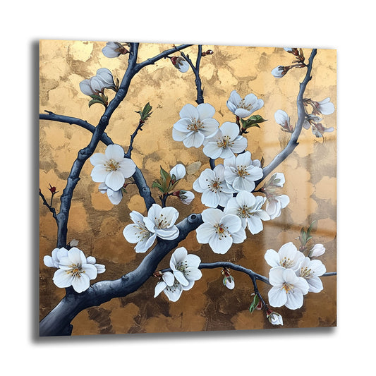 DEKORATİF KARE CAM TABLO - TT1076