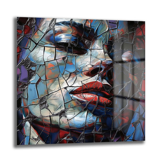 DEKORATİF KARE CAM TABLO - TT0926