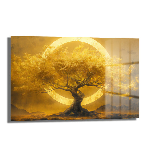 DEKORATİF YATAY CAM TABLO - TT0567