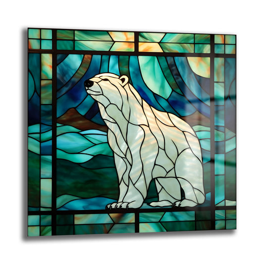 DEKORATİF KARE CAM TABLO - TT0942