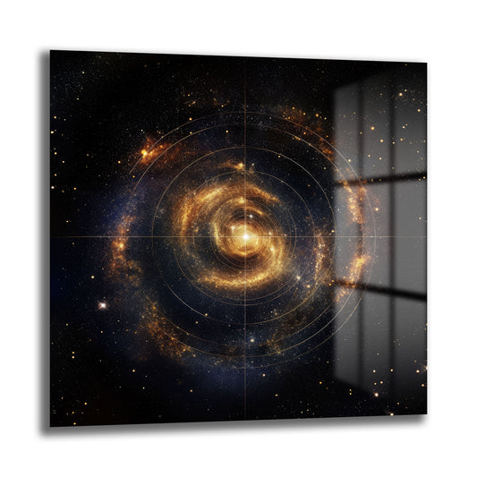 DEKORATİF KARE CAM TABLO - TT0848