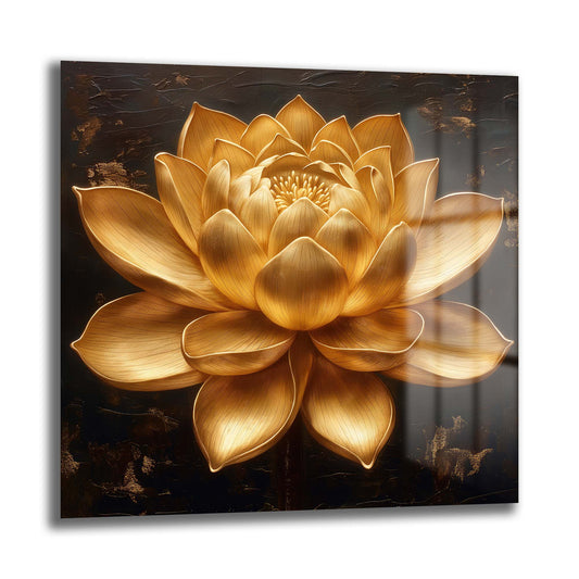 DEKORATİF KARE CAM TABLO - TT0790