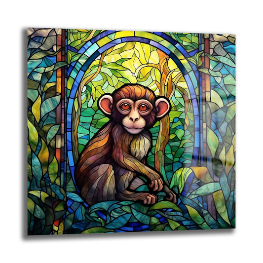 DEKORATİF KARE CAM TABLO - TT0940