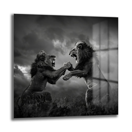 DEKORATİF KARE CAM TABLO - TT0931