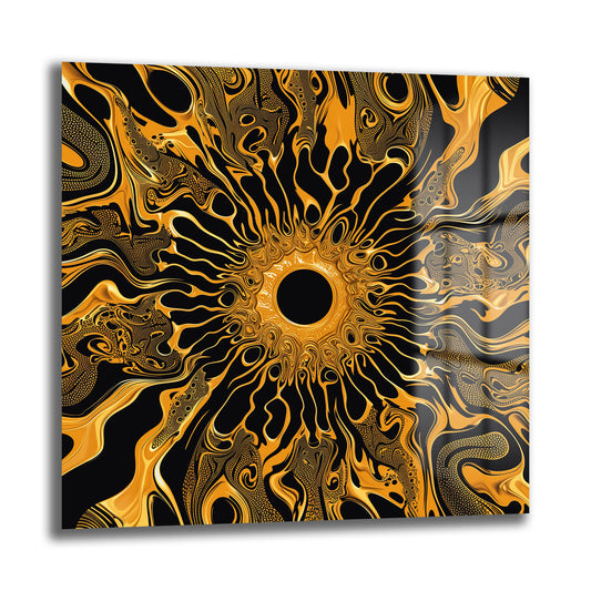 DEKORATİF KARE CAM TABLO - TT1083