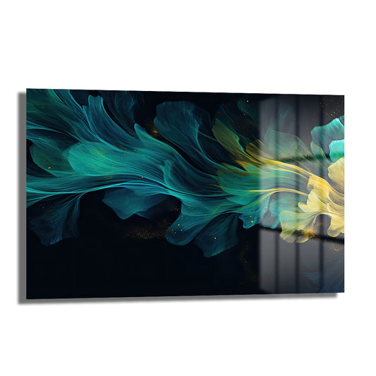 DEKORATİF YATAY CAM TABLO - TT0629