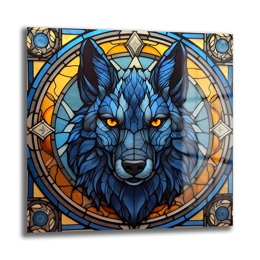 DEKORATİF KARE CAM TABLO - TT0946