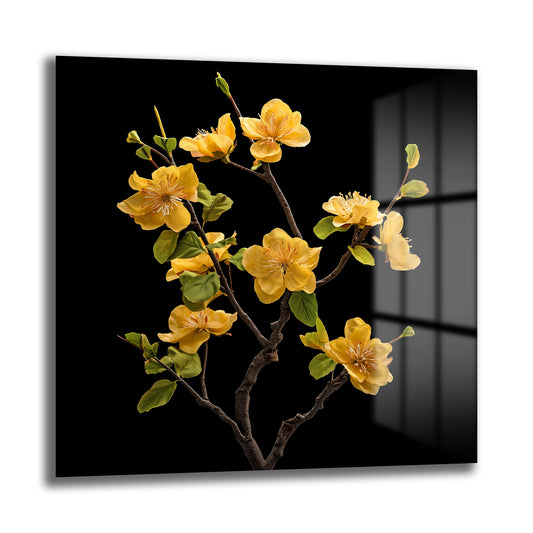 DEKORATİF KARE CAM TABLO - TT1077